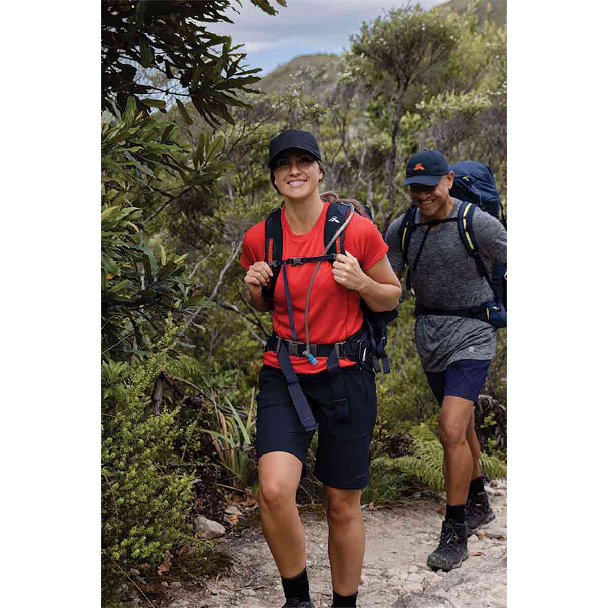 Macpac Women's Trekker V2 Short, Black, bcf_hi-res