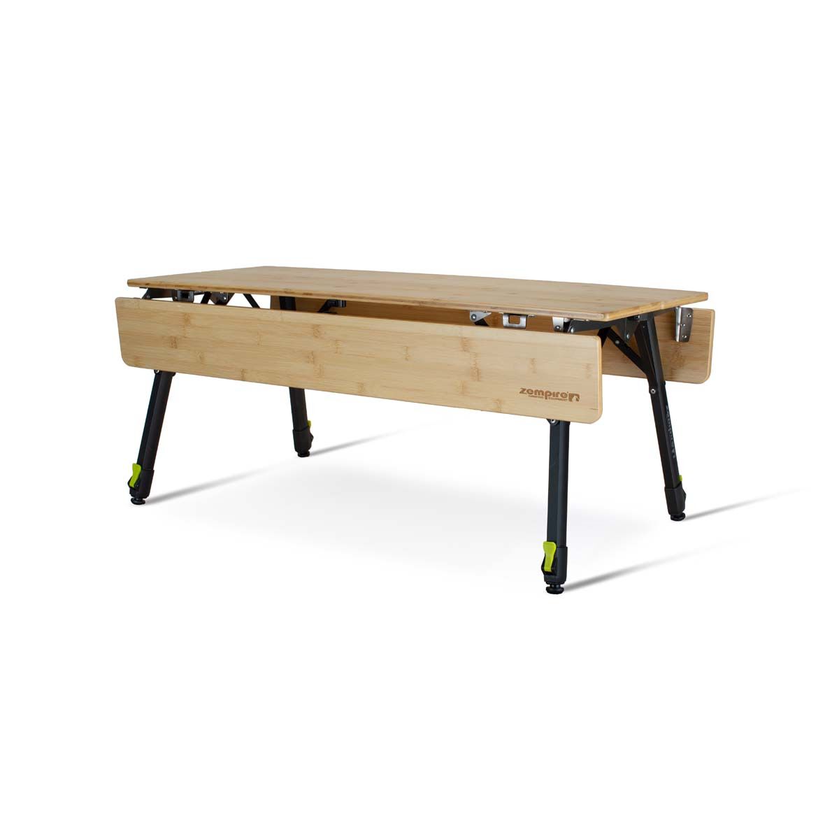 Zempire Kitpac Pro Large Bamboo Camping Table, , bcf_hi-res