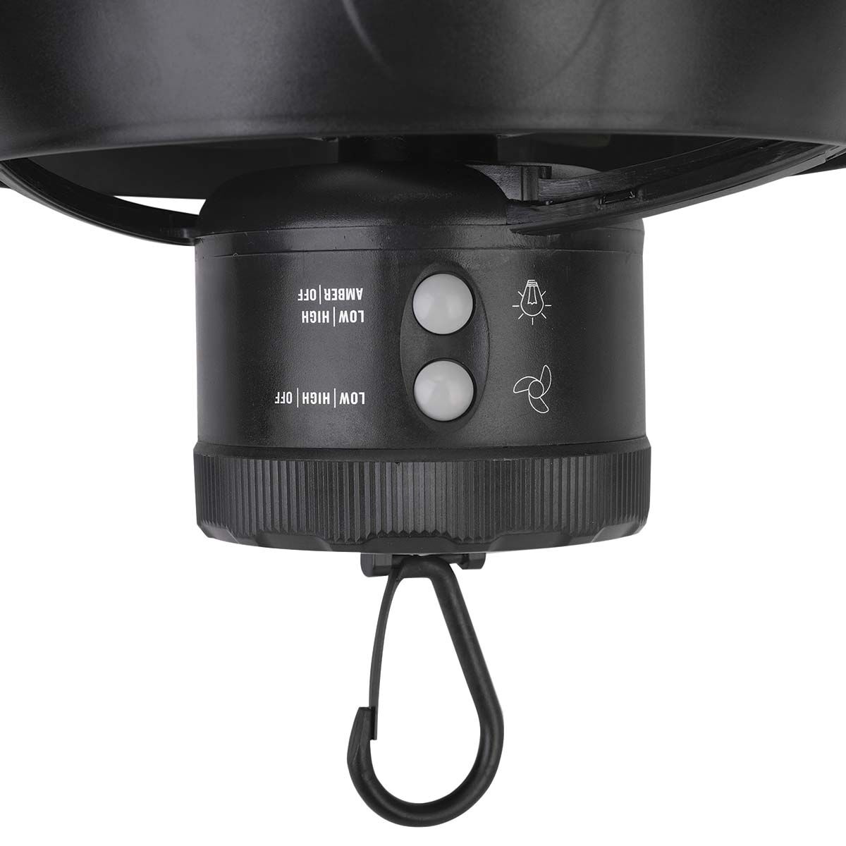 Wanderer Rechargeable Tent Fan with LED Light, , bcf_hi-res