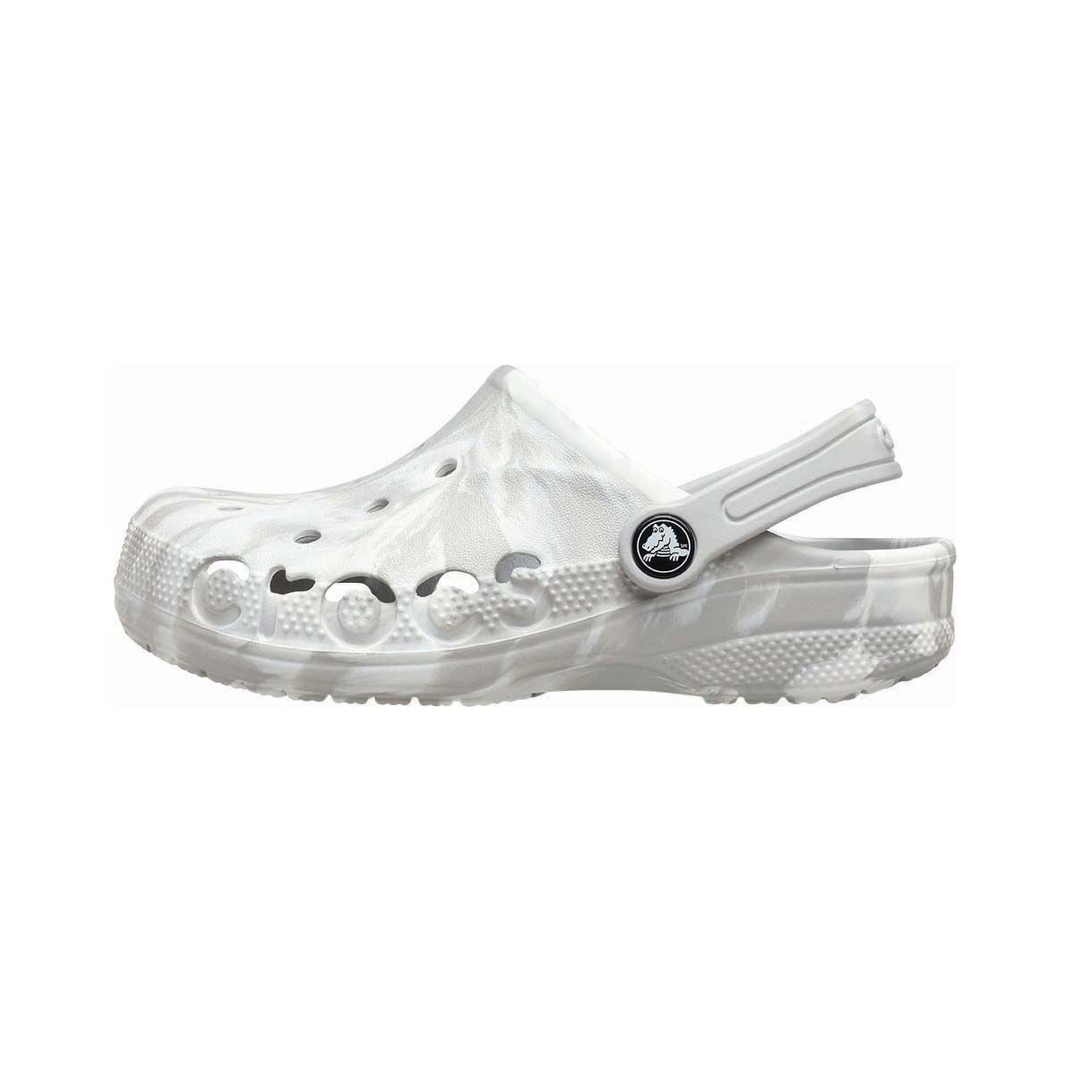 Crocs Youth Baya Marble Clogs Grey Marle C11, Grey Marle, bcf_hi-res