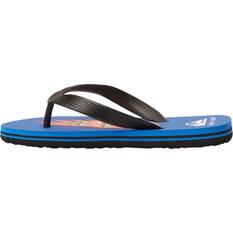 Quiksilver Youth Molokai Art II Thongs, Blue, bcf_hi-res