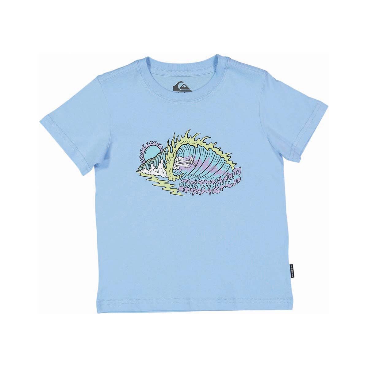 Quiksilver Kids&rsquo; Shaka Mahalo Short Sleeve Tee Airy Blue 2, Airy Blue, bcf_hi-res