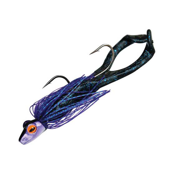 TT Fishing FroggerZ Snr Spinner Bait Lure 3/4oz Purple Blue, Purple Blue, bcf_hi-res