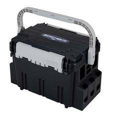 Meiho Bucket Mouth 5000 Tackle Box Black, , bcf_hi-res