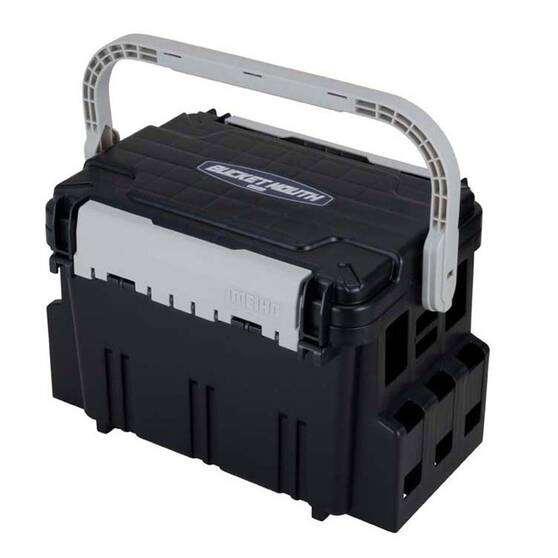 Meiho Bucket Mouth 5000 Tackle Box Black, , bcf_hi-res