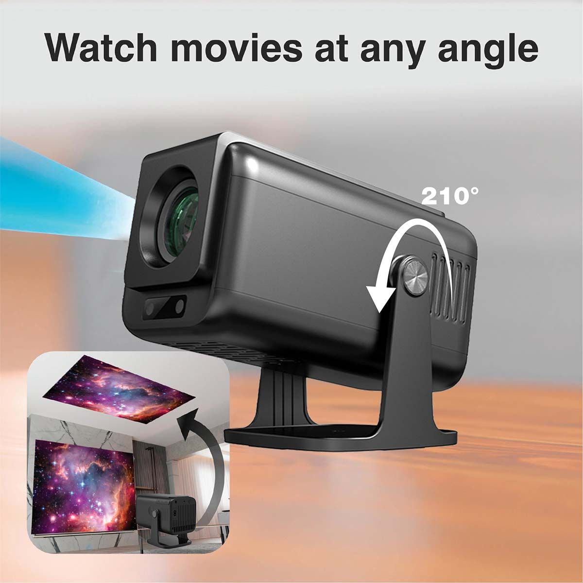 Laser 1080P LED Projector with WiFi and Android 13, , bcf_hi-res