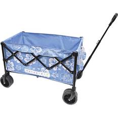 Wanderer Flat Fold Beach Cart 100kg Hibiscus, , bcf_hi-res