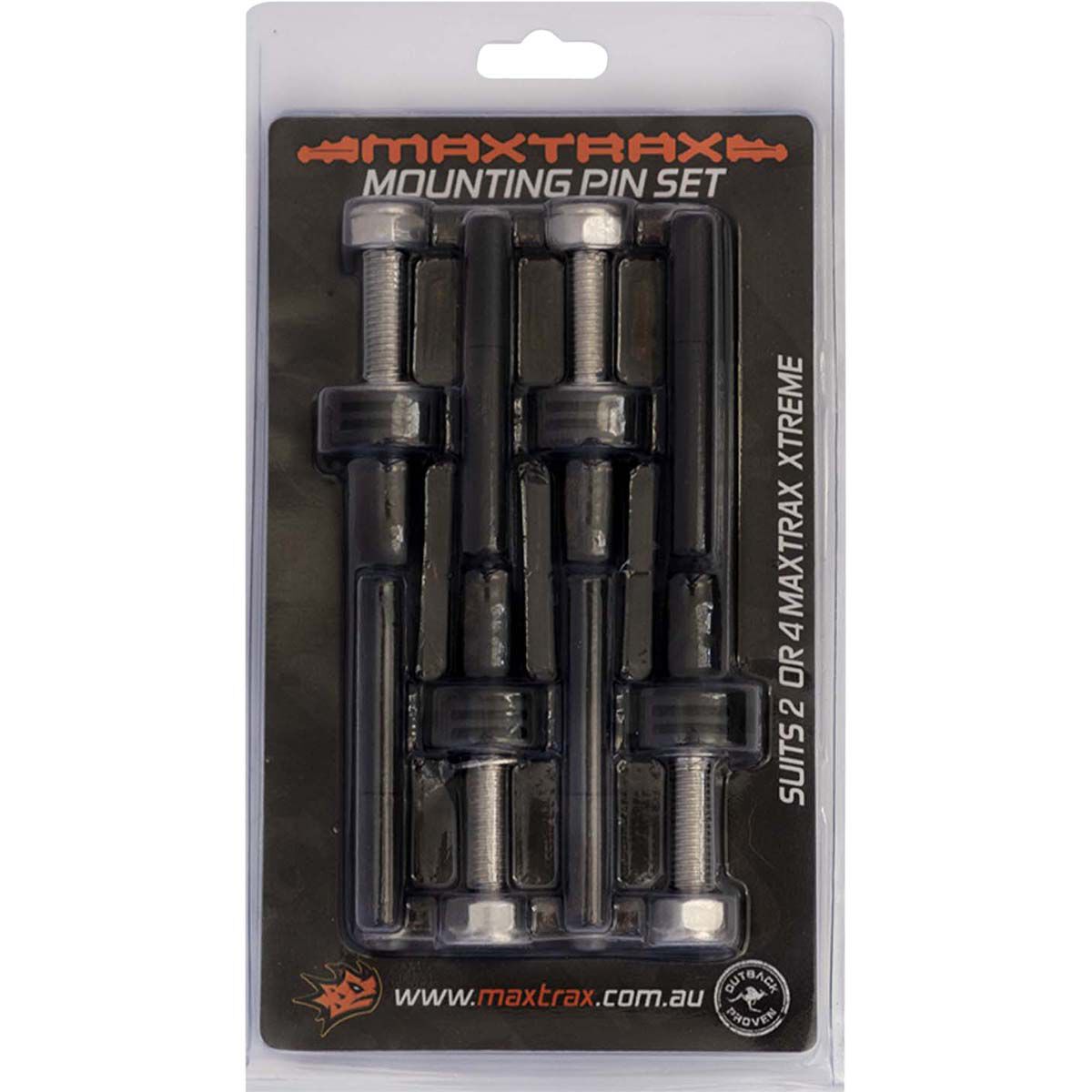 Maxtrax mounting pin set store bcf