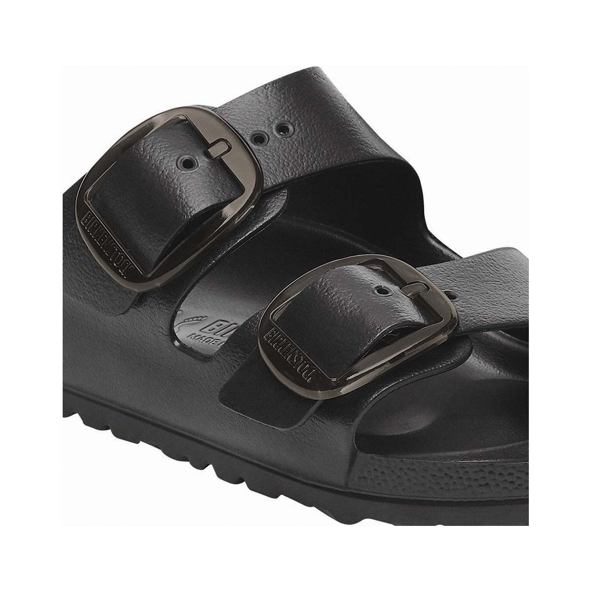 Birkenstock Unisex Arizona EVA Elemental Regular Sandals, Black, bcf_hi-res