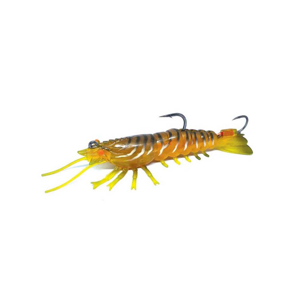 Barambah Stinger Shrimp HD Soft Plastic Lure 125mm Motor Oil, Motor Oil, bcf_hi-res