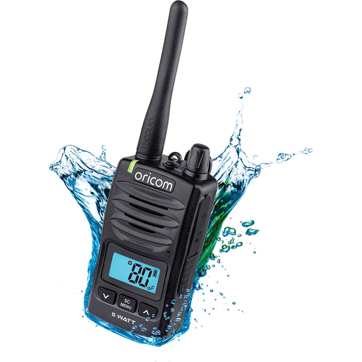 Oricom 5W Waterproof Handheld UHF CB Radio DTX600, , bcf_hi-res