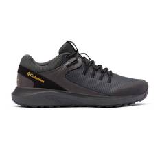 Columbia Men's Trailstorm Waterproof Hiking Shoes Dark Grey / Bright Gold 8, , bcf_hi-res
