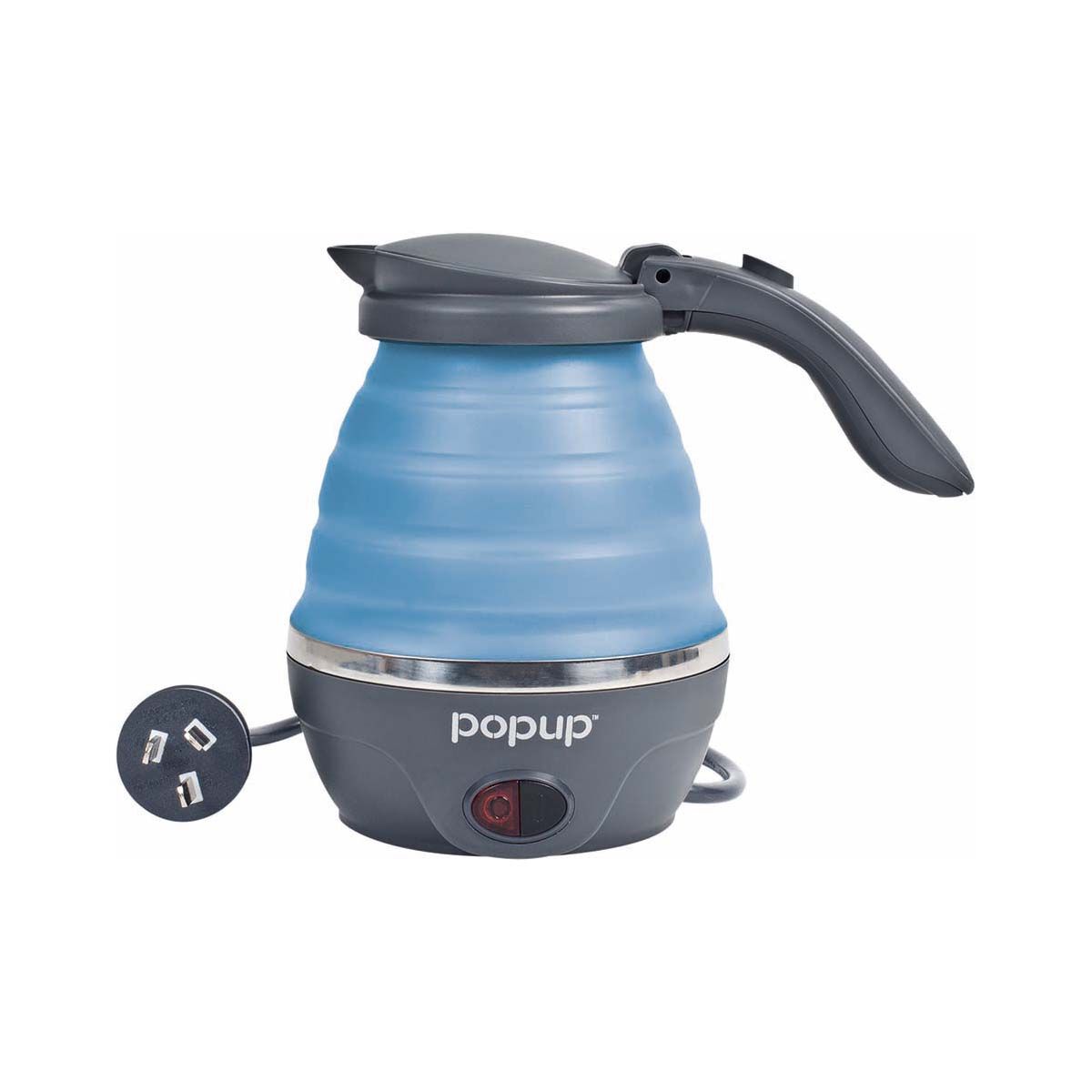 Companion Blue Pop Up Kettle 800ml 240V, , bcf_hi-res