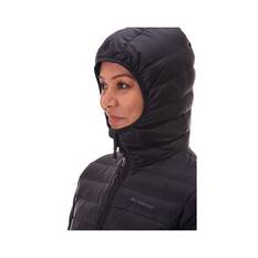 Macpac Women's Uber Light Long Jacket, Black, bcf_hi-res