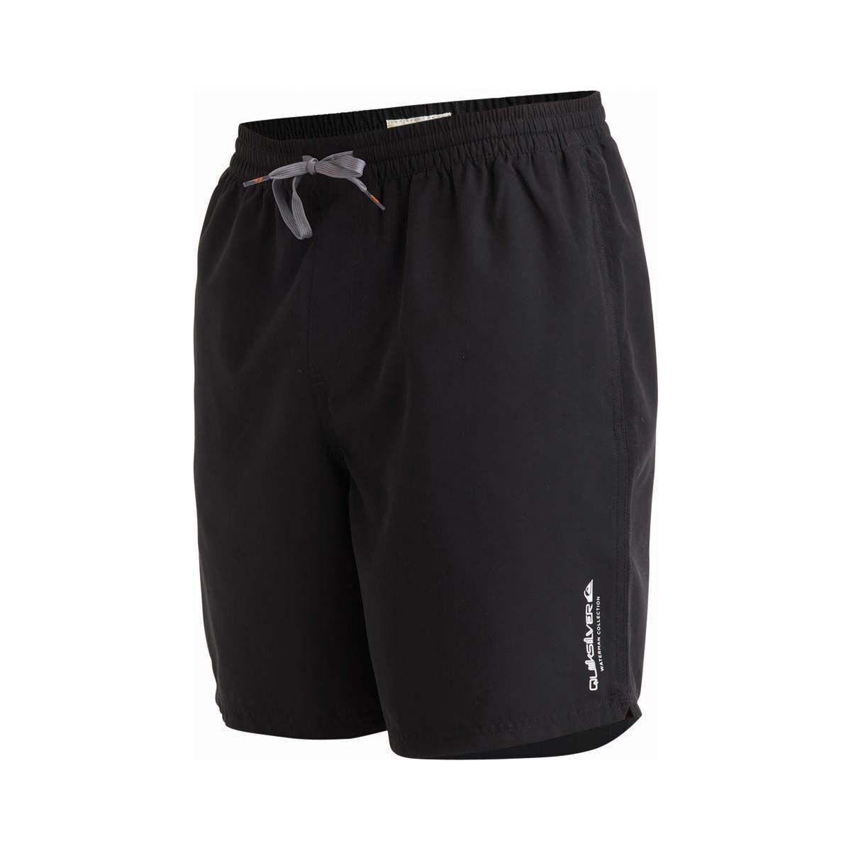 Quiksilver Men&rsquo;s Volley Balance 18in Boardshorts Black L, Black, bcf_hi-res