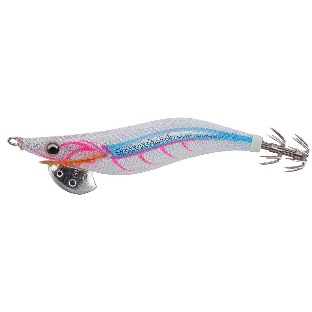 Yamashita Egi Oh Live NB Squid Jig Lure 2.5 White / UV Blue, White / UV Blue, bcf_hi-res