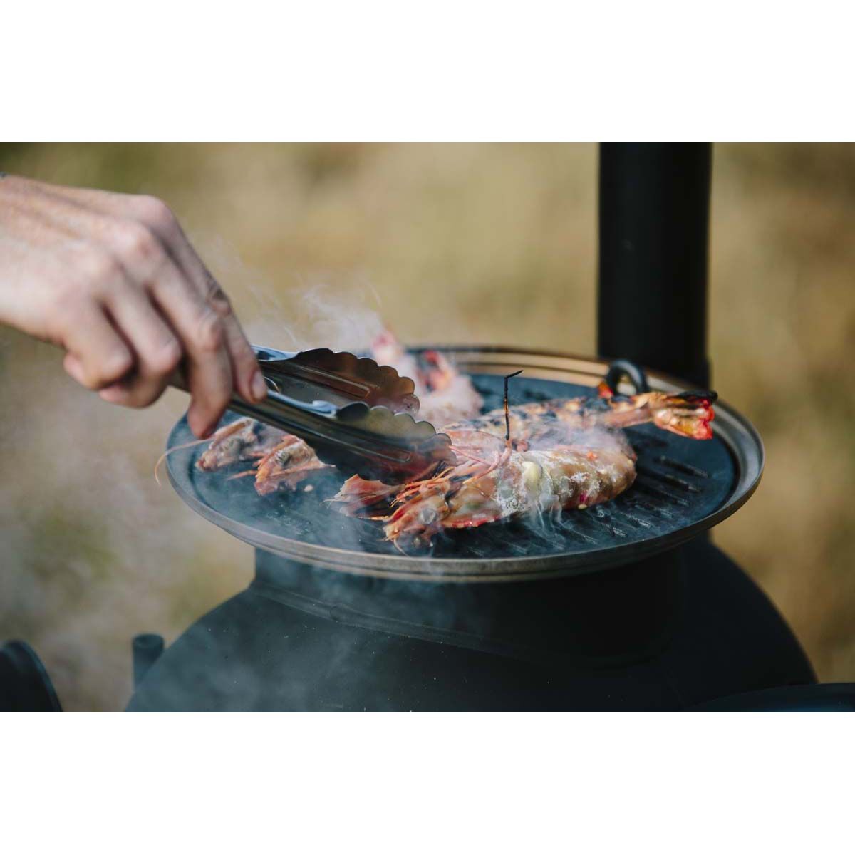 Ozpig Chargrill Plate and Drip Tray, , bcf_hi-res