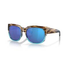 Costa Water Woman 2 Polarised Sunglasses Brown with Blue Lens, , bcf_hi-res