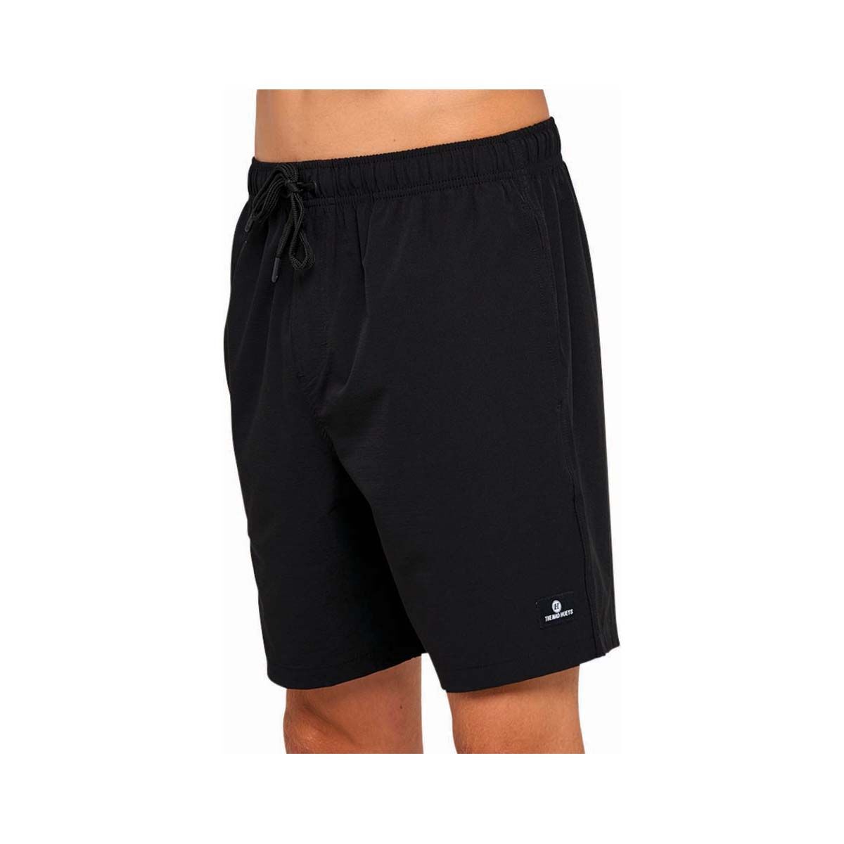 The Mad Hueys Men's Freestyle Volley Shorts 18in, Black, bcf_hi-res