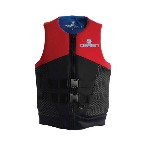 O'Brien Mens 3D Vest Level 50S PFD Red 4XL, Red, bcf_hi-res