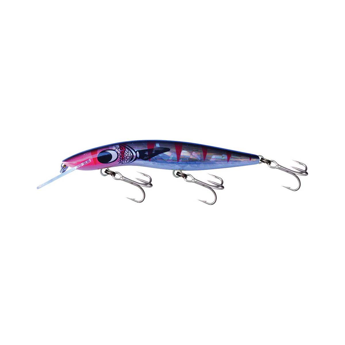 Classic 120 Hard Body Lure 120mm 10ft Black Mullet Dazzler, Black Mullet Dazzler, bcf_hi-res