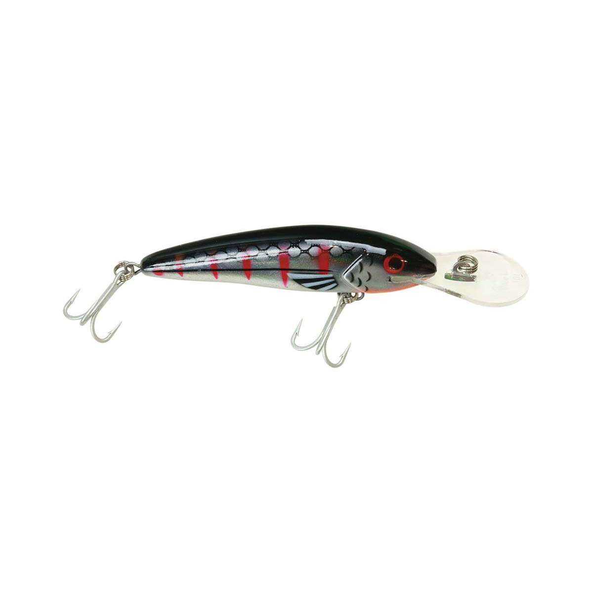 Raptor Jack Snax 10+ Hard Body Lure 4in Black Chrome, Black Chrome, bcf_hi-res