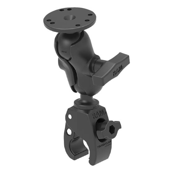 RAM Tough-Claw Small Clamp Mount with Round Plate Adapter, , bcf_hi-res