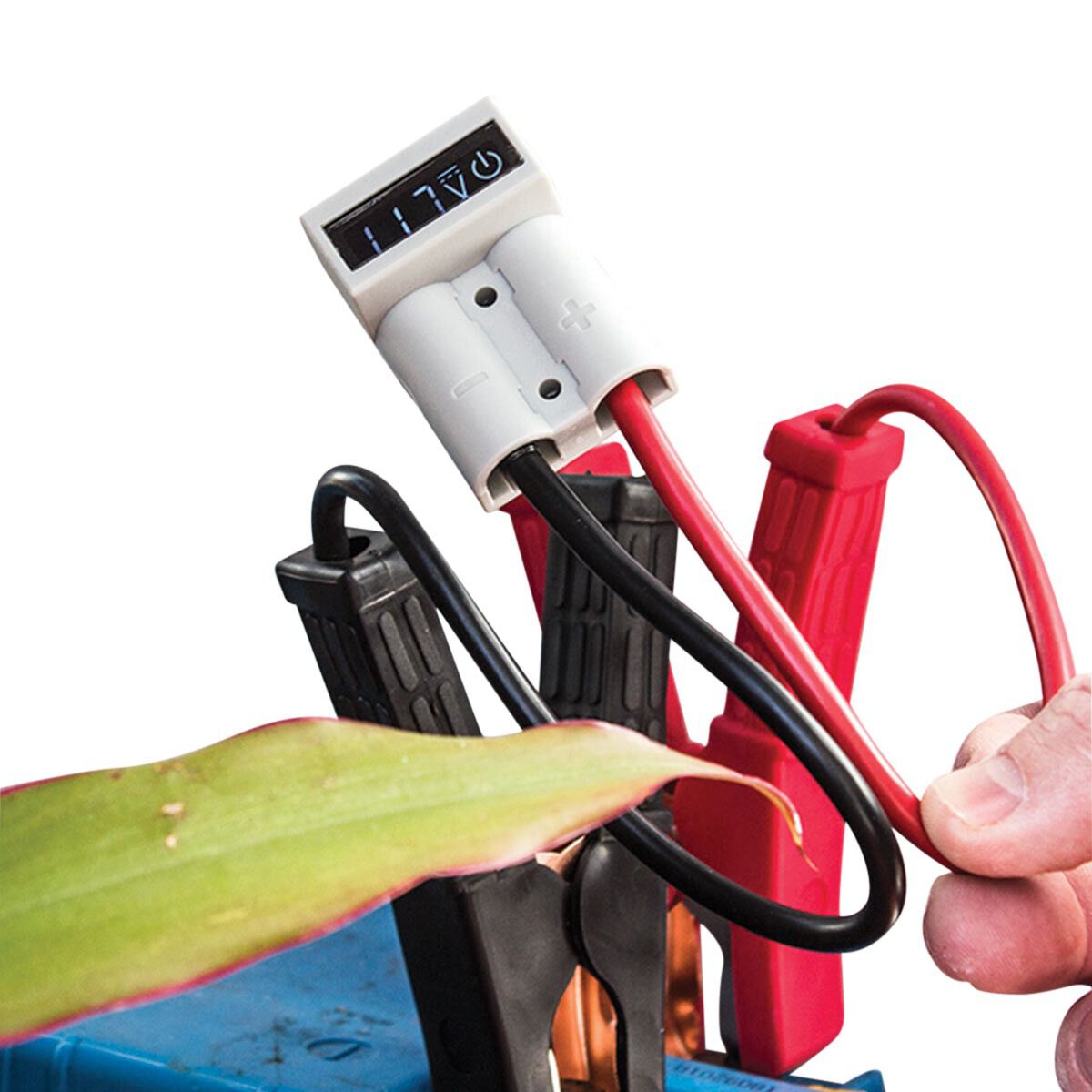 KT Cable 50A Heavy Duty Connector to Insulated Battery Clamps, , bcf_hi-res