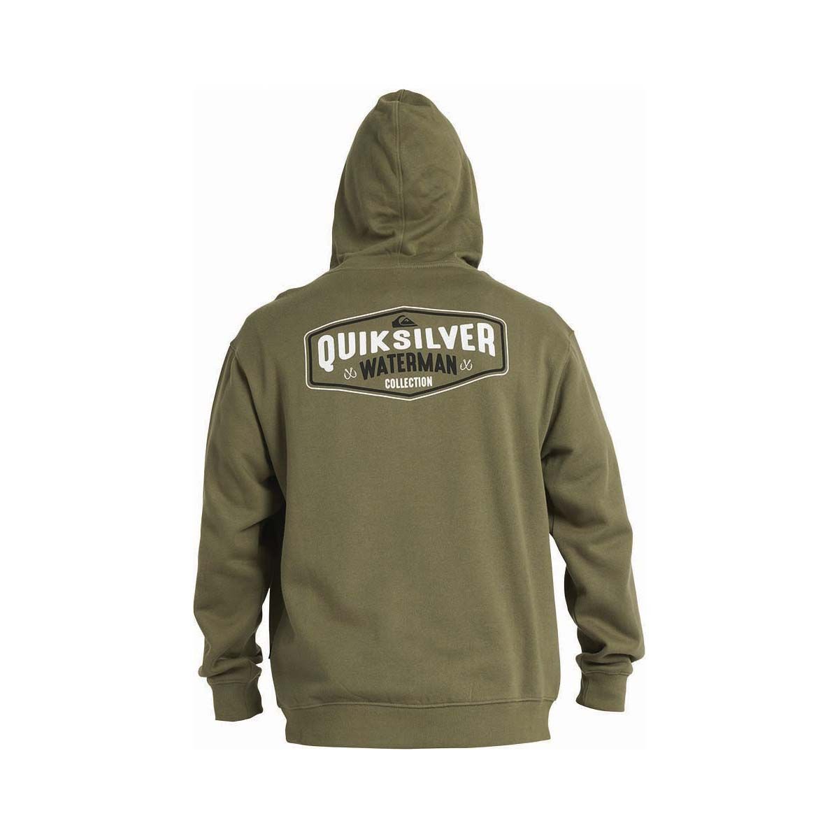 Quiksilver Men&rsquo;s Hook Pullover Hoodie Olive M, Olive, bcf_hi-res