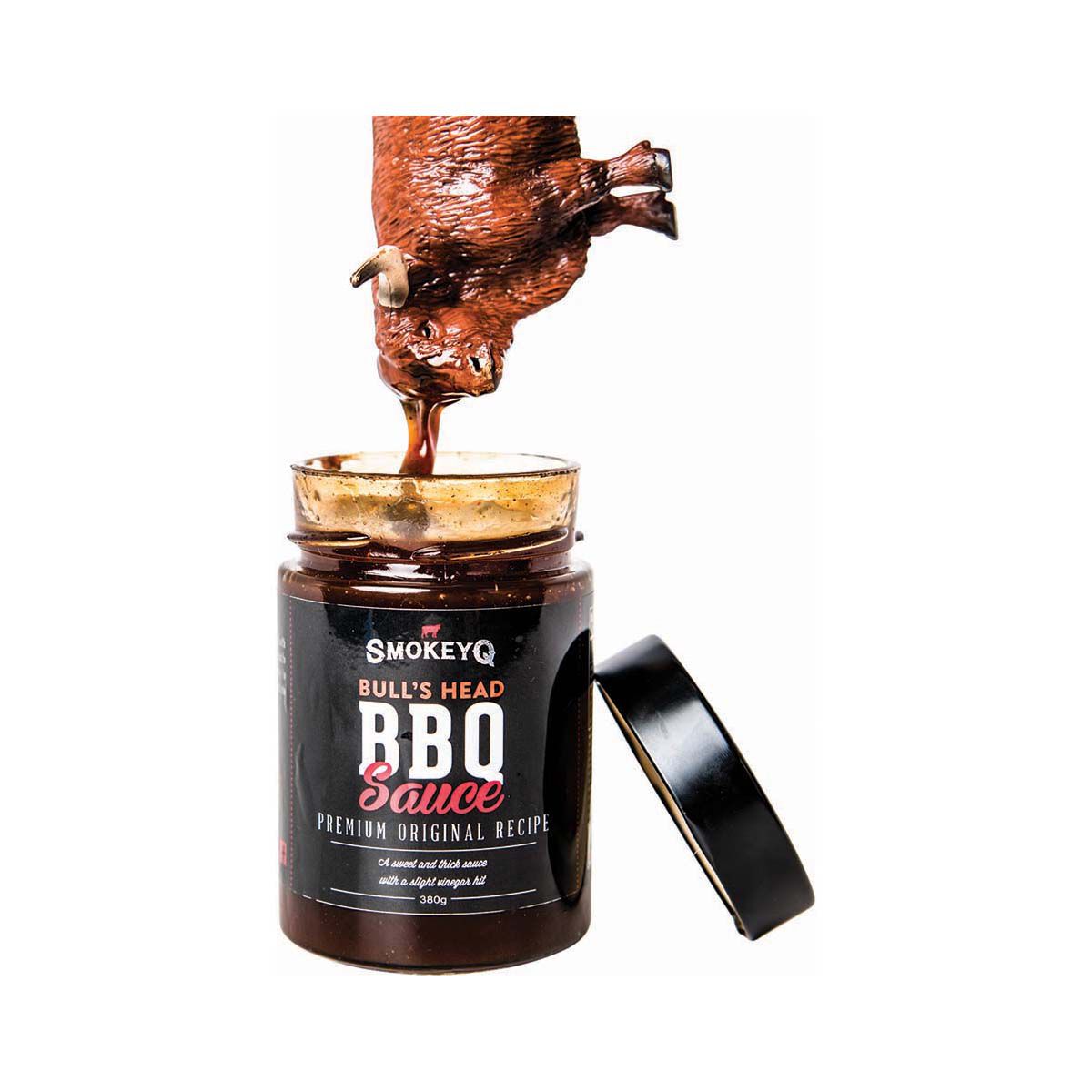 Smokey Q Bull's Head BBQ Sauce 380G BCF