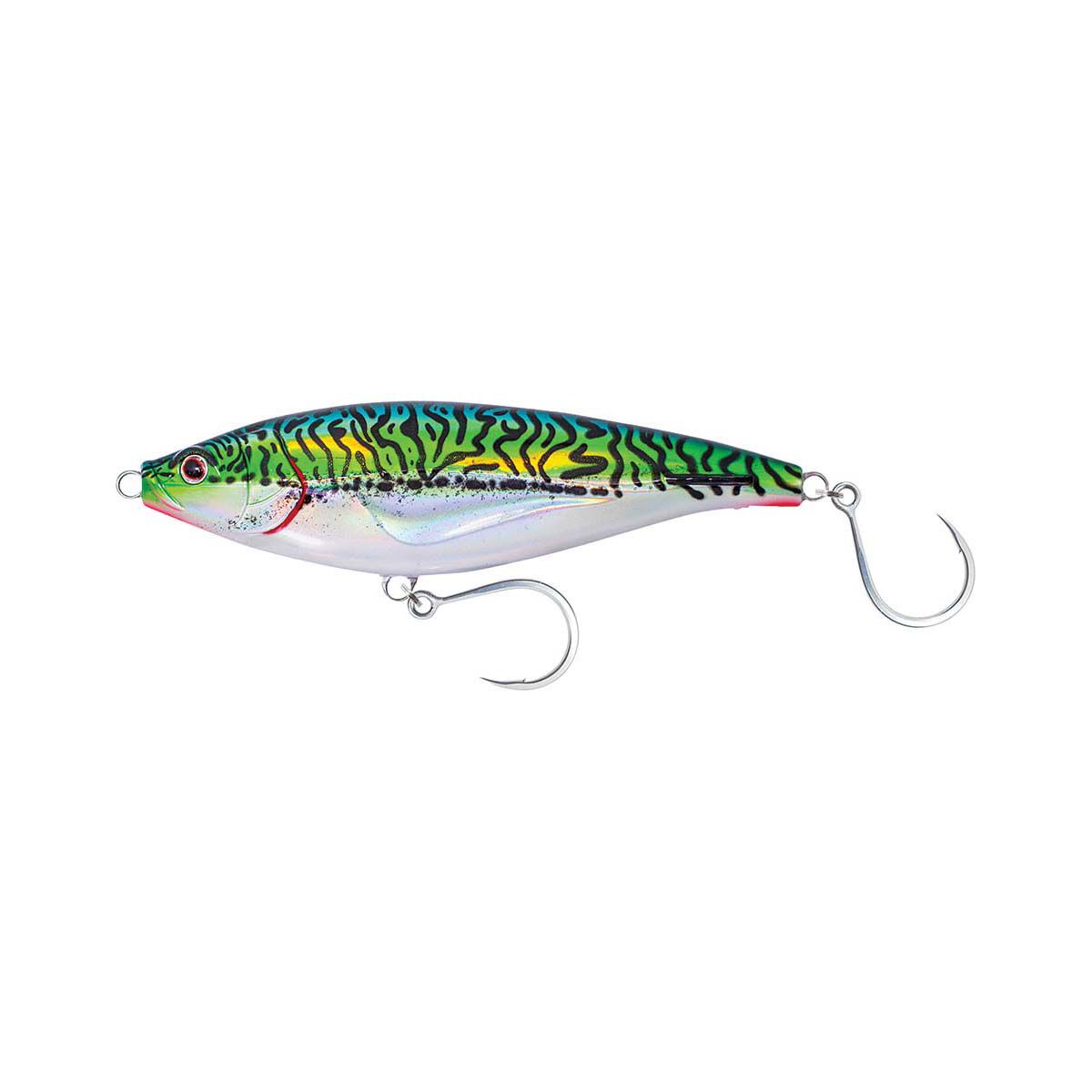 Nomad Madscad Sinking Stickbait Lure 190mm Silver Green Mackerel, Silver Green Mackerel, bcf_hi-res