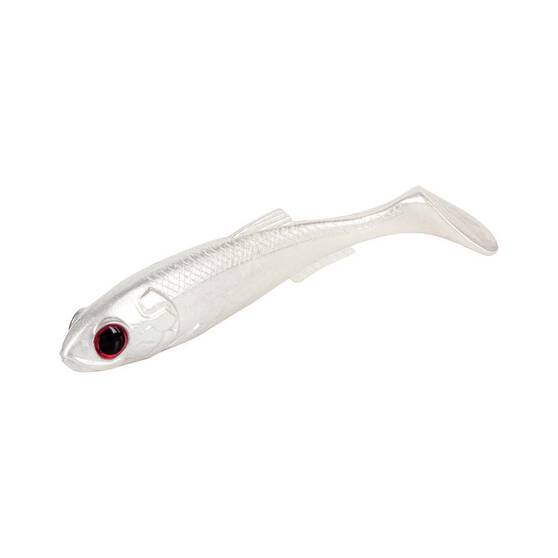 Molix RT Shad Soft Plastic Lure 7in Pearl White, Pearl White, bcf_hi-res
