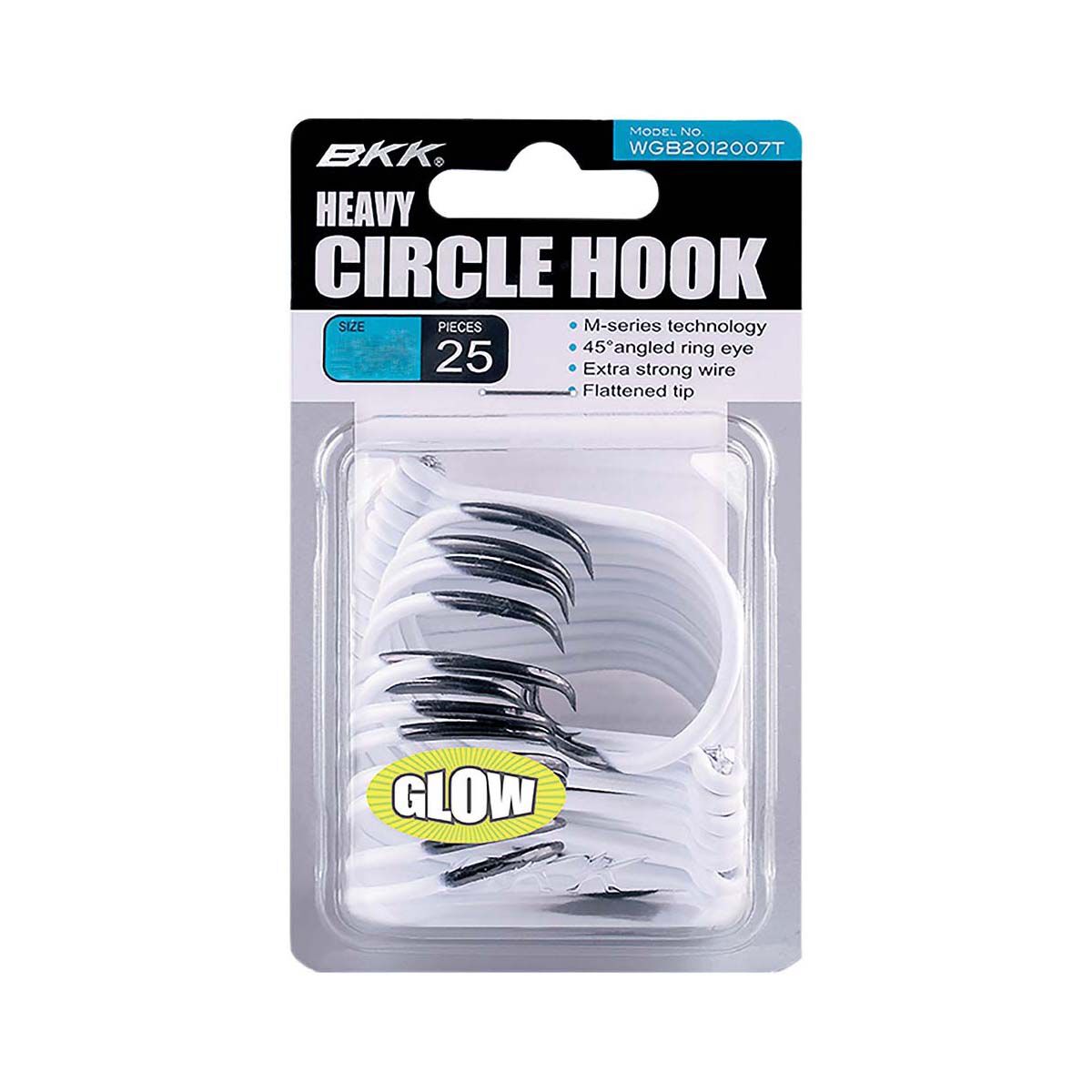 BKK Heavy Glow Circle Hook 25 Pack, , bcf_hi-res