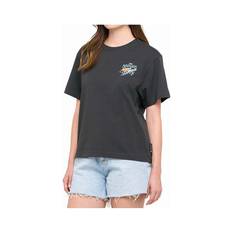 The Mad Hueys Women's Turtle Anchor Short Sleeve Tee, Vintage Black, bcf_hi-res