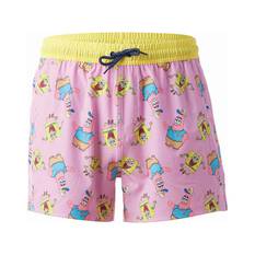 SpongeBob Women’s Boardshorts Pink / Blue 8, Pink / Blue, bcf_hi-res