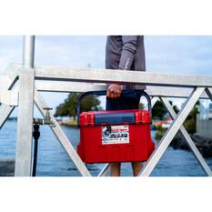Meiho Bucket Mouth 9000 Tackle Box Red, , bcf_hi-res