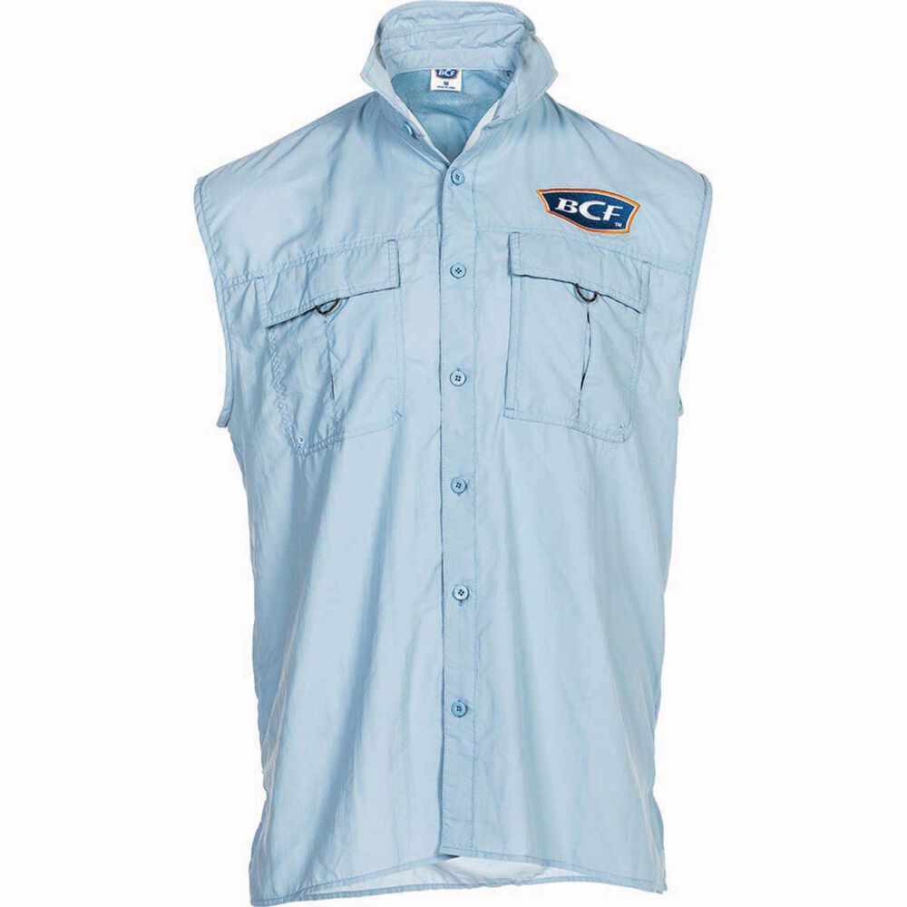 BCF Men's Sleeveless Fishing Shirt BCF
