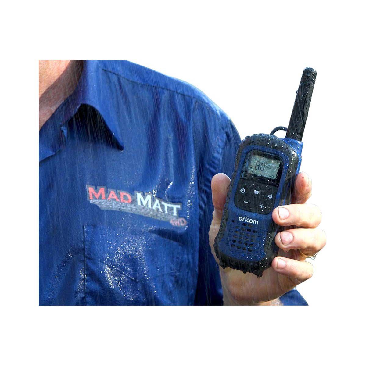 Oricom Waterproof UHF - 2W, 2 Pack, UHF2295-2BL, , bcf_hi-res