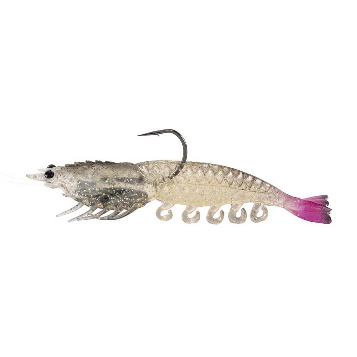Berkley PowerBait Cullshrimp Soft Plastic Lure 3.5in All Natural, All Natural, bcf_hi-res