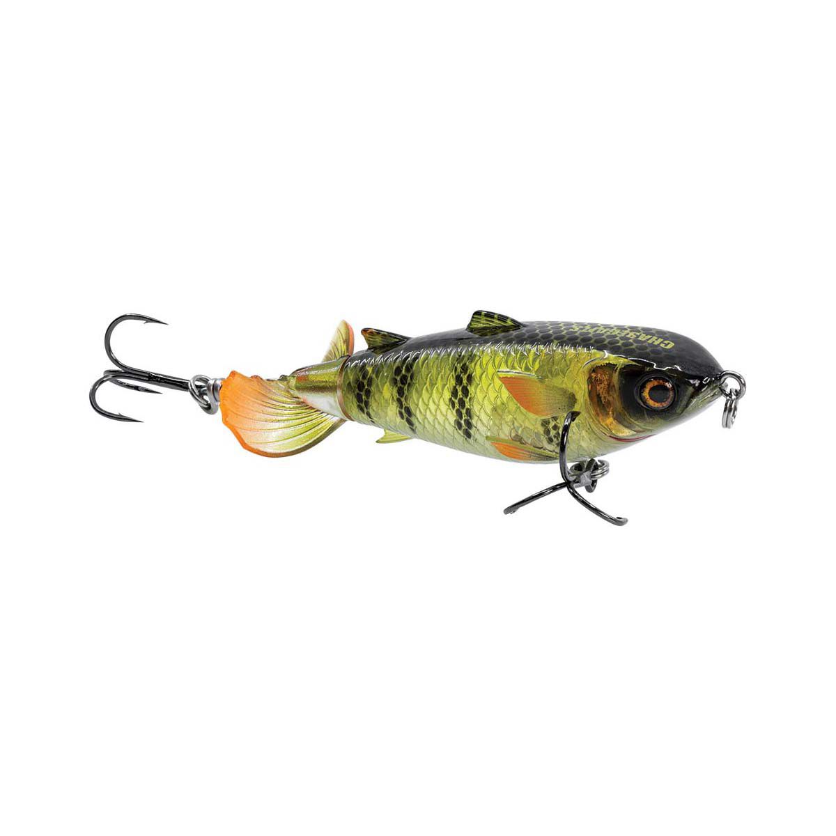 Chasebaits Drunken Mullet Surface Lure 70mm Perch, Perch, bcf_hi-res