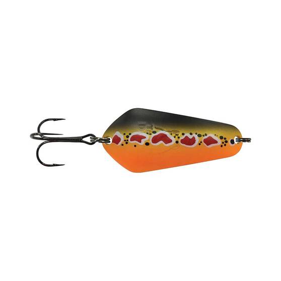 Wigston Tassie Devil Freshwater Spoon Lures 12.5g Spotted Dog, Spotted Dog, bcf_hi-res