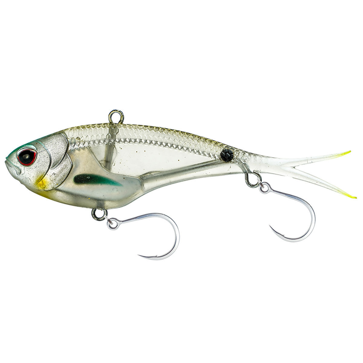 Nomad Vertrex Max Soft Vibe Lure 150mm Holo Ghost Shad, Holo Ghost Shad, bcf_hi-res