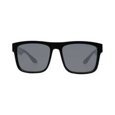 Liive Men’s Vudu Polarised Sunglasses Black with Black Lens, , bcf_hi-res