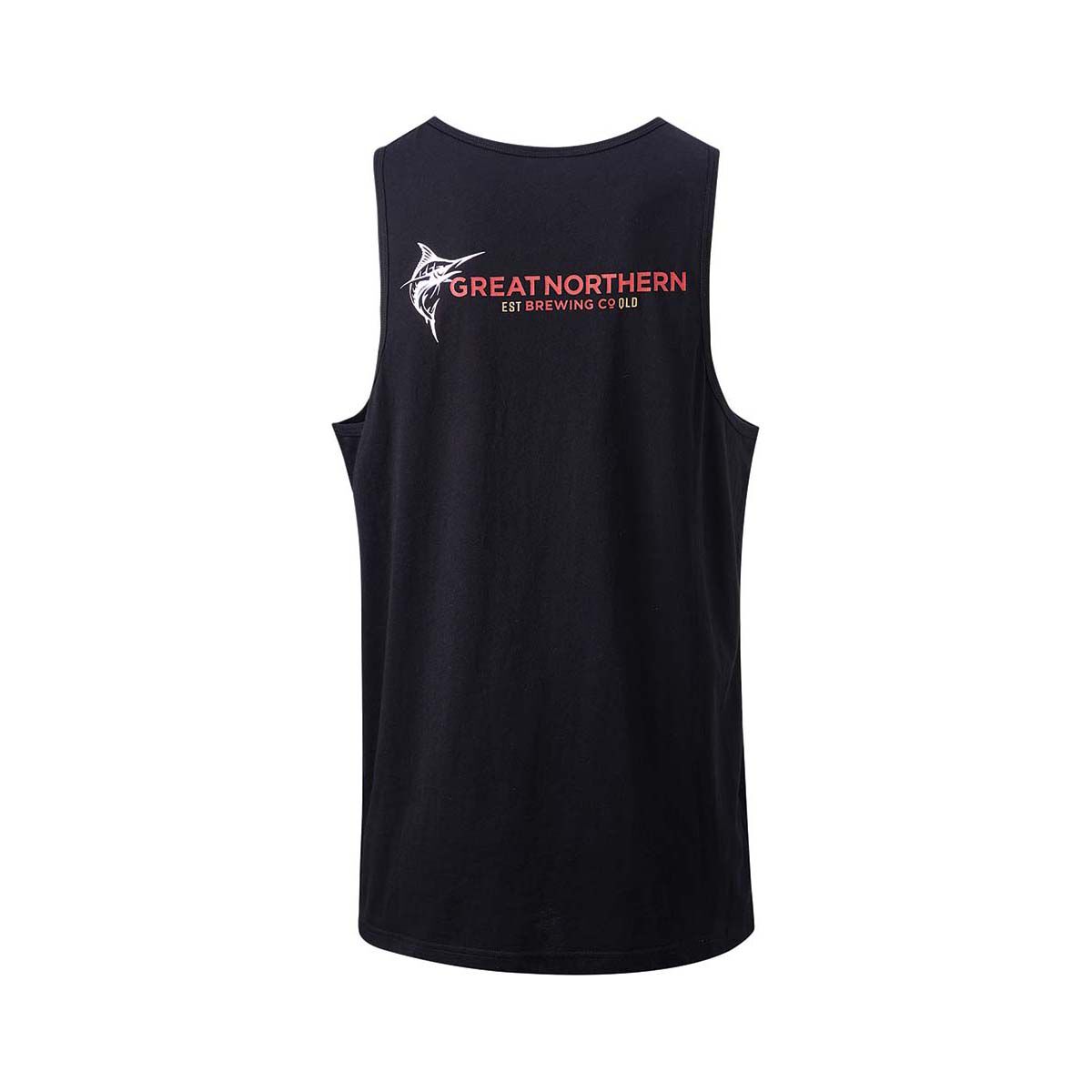 The Great Northern Brewing Co. Men's Tank Charcoal Black, , bcf_hi-res