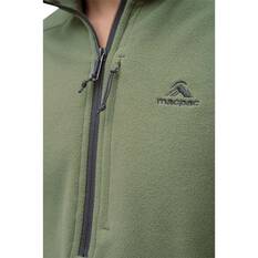 Macpac Men's Tui Fleece Pullover V6, Green, bcf_hi-res