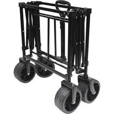 Wanderer Flat Fold Beach Cart 100kg Yellow Stripe, , bcf_hi-res