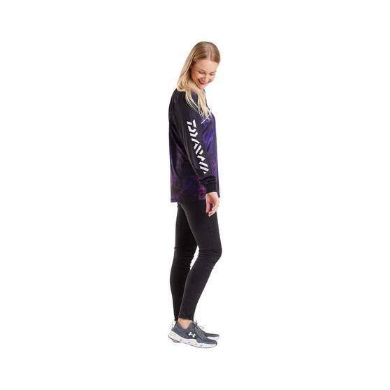 Daiwa Women's Storm Fishing Shirt, Black, bcf_hi-res