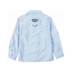 BCF Kids’ Long Sleeve Fishing Shirt, Blue, bcf_hi-res
