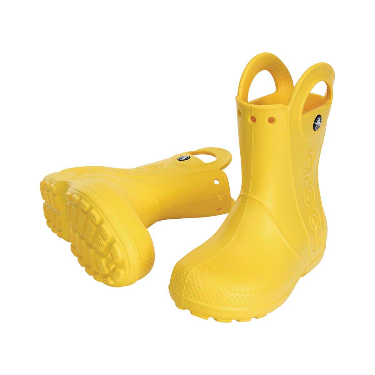 Crocs Kids' Handle It Rainboots Yellow, , bcf_hi-res