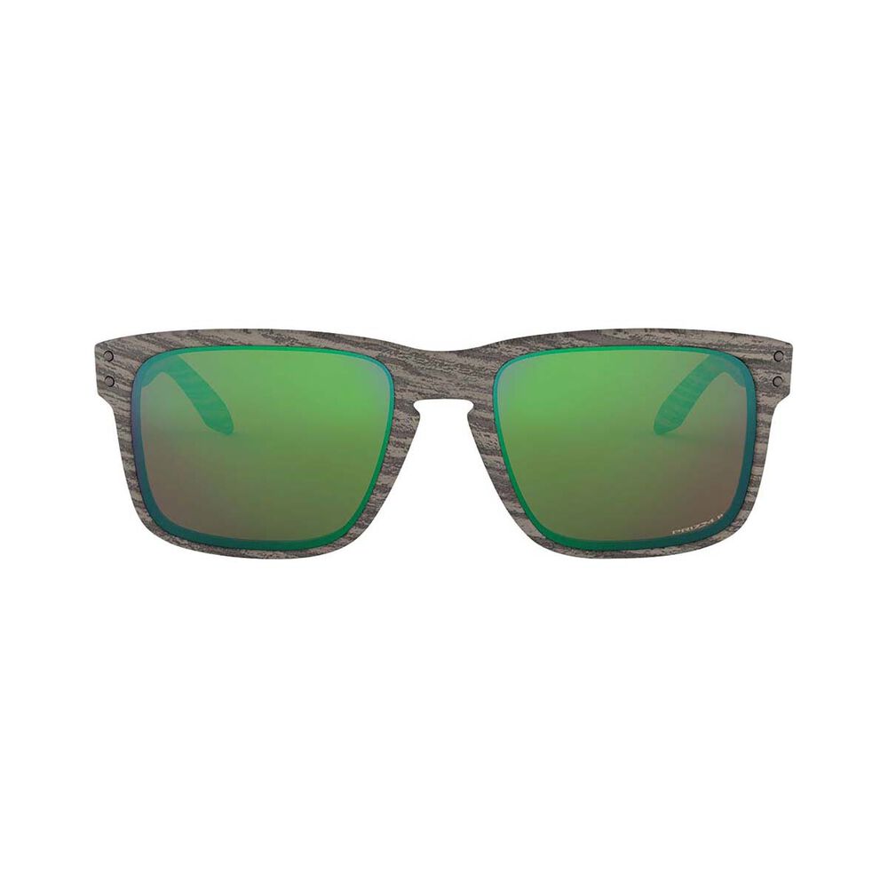 Oakley Holbrook PRIZM Polarised Sunglasses with Green Lens | BCF